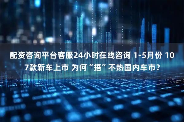 配资咨询平台客服24小时在线咨询 1-5月份 107款新车上市 为何“捂”不热国内车市？
